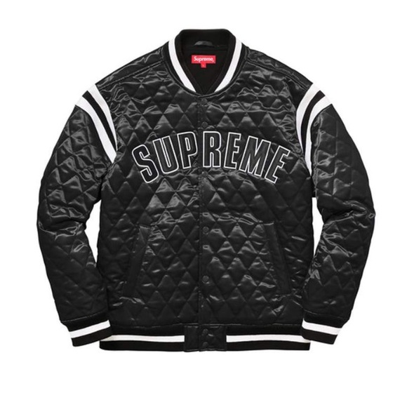 supreme quilted bomber